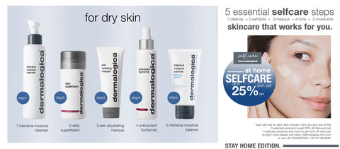 (Dry Skin Set)at-home selfcare skin set